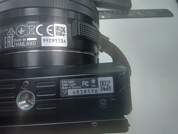 Б/в Фотоапарат Sony alpha a6000 / selp1650 e pz 16-50mm f/3,5-5,6 oss 01-201041060