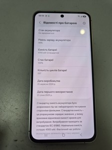 Б/в Мобільний телефон Samsung galaxy s24 fe 8/256gb 01-201079817