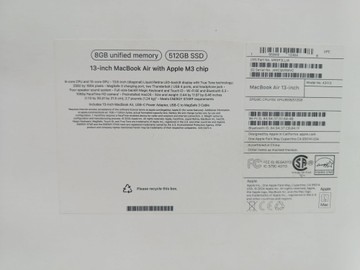 Б/в Ноутбук Apple macbook pro 14 a3112 apple m4/ ram 16gb/ssd 512gb/ 10cpu/10gpu 01-201082349