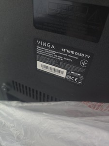 Б/в Телевізор Vinga s43uhd20b 01-201090896