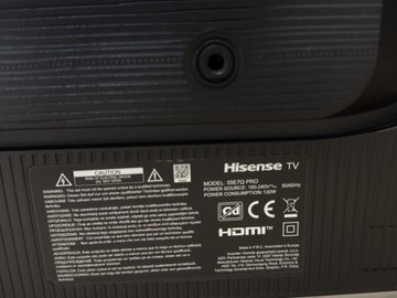 Б/в Телевізор Hisense 55e7q pro 01-201126447