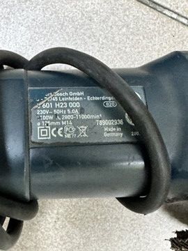 Б/в Кутова шліфмашина Bosch gws 11-125 cie 01-201138291