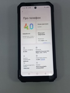 Б/в Мобільний телефон Blackview bl9000 12/512gb 01-201144708