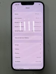 Б/в Мобільний телефон Apple iphone 14 128gb esim 01-201169194