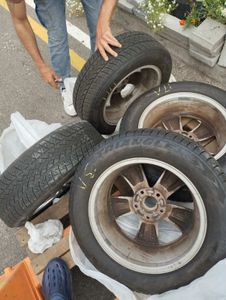 01-200630178: Renault Samsung rs0025 r16 5x114.3/7.5jet46 цо 66,1, + резина triangle 205/60r16 (3522)