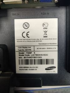 Б/у Монитор Samsung 730bf 01-200780681