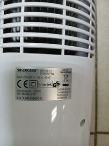Б/в Вентилятор Silvercrest stv 50 01-200818732