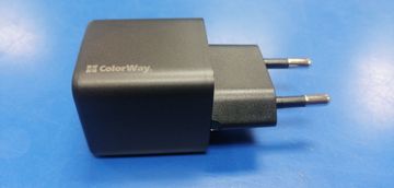 Б/у Зарядный блок Colorway gan mini 25w pd port pps usb-c black (cw-chs052pd 01-200830286