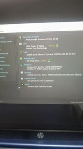 Б/у Ноутбук Hp 15/ryzen 3 4300u ddr4/8gb ddr4/hdd 250 gb/ssd *відсутній/radeon 520 2gb 01-200835132