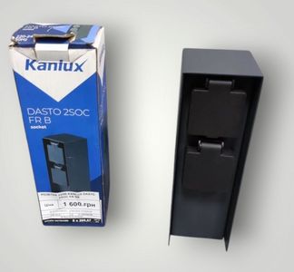 Б/в Розетка 220в Kanlux dasto 2soc fr b¶ 01-200794180