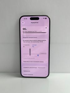 Б/в Мобільний телефон Apple iphone 15 pro 128gb 01-200867008