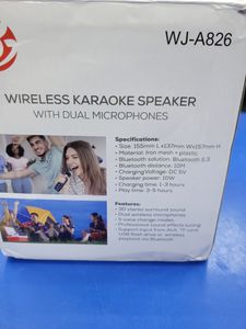 Б/у Акустика Wireless Karaoke Speaker wj-a826 01-200873316