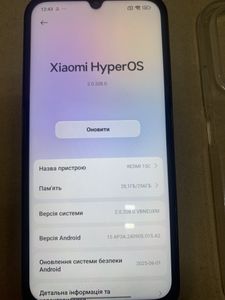 Б/в Мобільний телефон Xiaomi redmi 15c 4g 8/256gb 01-200885507