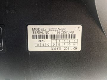 Б/в Монітор Nec e222w-bk 01-200893683