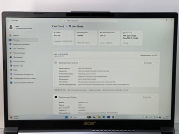 Б/в Ноутбук Acer 15/core i5-1334u ddr4/16gb ddr4/ssd 512 gb/*інтегрована 01-200832991
