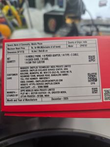 Б/в Мобільний телефон Oneplus 15r 12/256gb 01-200899030