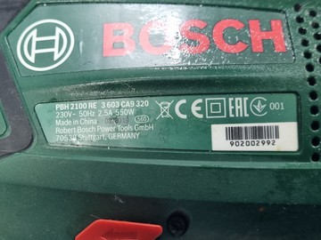 Б/в Перфоратор Bosch pbh 2100 re 01-200923428