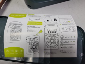 Б/в Міні вентилятор Air Cooler fan 16-000278274