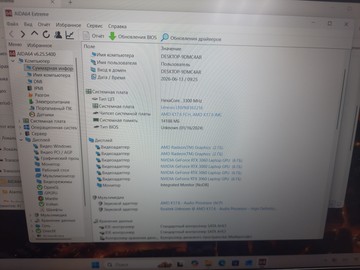 Б/в Ноутбук Lenovo 15/ryzen 5 5600h ddr4/16gb ddr4/ssd 1000 gb/geforce rtx3060 6gb 01-200976607