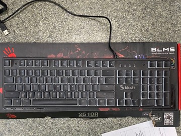 Б/в Клавіатура A4Tech bloody s510r 01-201021086