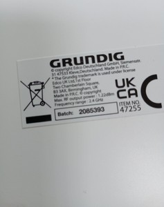 Б/в Лампа настільна Grundig 4725 01-201031603