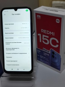 Б/в Мобільний телефон Xiaomi redmi 15c 4g 4/128gb 01-201096071
