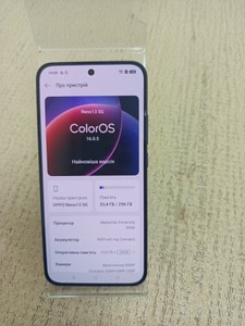 Б/в Мобільний телефон Oppo reno13 5g 12/256gb 01-201147217