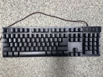 Б/в Клавіатура Real-El comfort 7090 backlit 01-201154790
