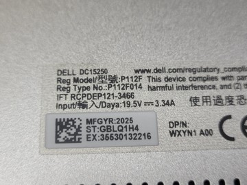 Б/в Ноутбук Dell 15/core i7-1355u ddr5/16gb ddr5/ssd 512 gb/*інтегрована 01-201180878