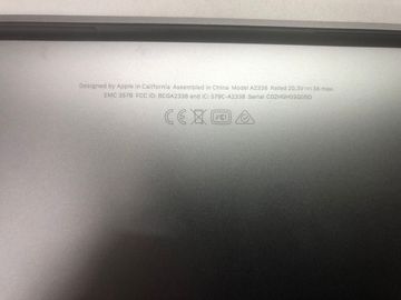 01-200534345: Apple a2338/macbook pro 13,3 /m1 8-gpu/ ram8gb/ ssd512gb/ retina/ truetone/ touch bar