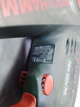 01-200601096: Bosch pbh 2000 re