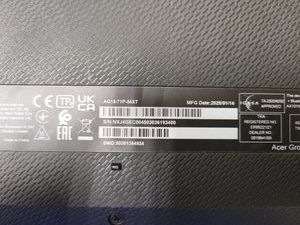 01-200744292: Acer 15/core i5-13420h ddr5/16gb ddr4/hdd *відсутній/ssd 512 gb/*інтегрована