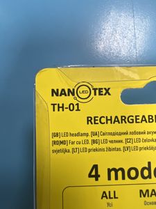 01-200761893: Nanotex th-01