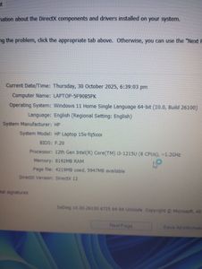 01-200630331: Hp 15/core i3-1215u ddr5/8gb ddr4/ssd 256 gb/*інтегрована