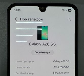 Б/в Мобільний телефон Samsung galaxy a26 5g 8/256gb 01-200841680