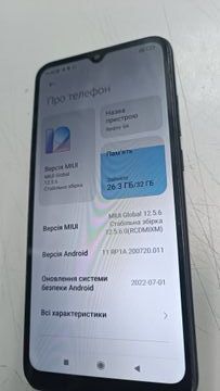 Б/в Мобільний телефон Xiaomi redmi 9a 2/32gb 01-200844292