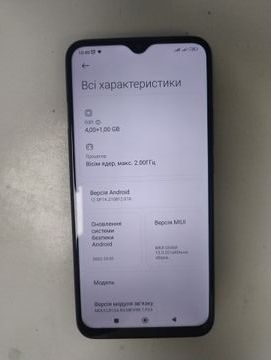 Б/в Мобільний телефон Xiaomi redmi 9 4/64gb 01-200848968