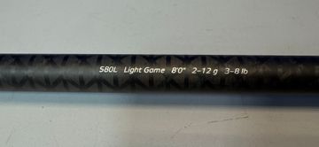 Б/в Спінінг Azura 24 safina game s80l 2.44м 2-12г 01-200856273