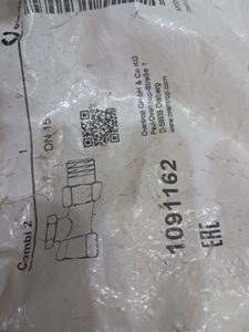 Б/в Запірний прямий радіаторний кран Oventrop combi 1091162 01-200866496