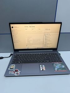 Б/в Ноутбук Lenovo 15/ryzen 5 7520u ddr5/16gb ddr4/hdd 100 gb/ssd 400 gb/*інтегрована 01-200880113