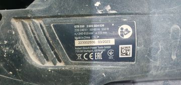 Б/у Шлифовальная машина Bosch gtr 550 01-200887565