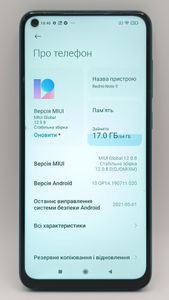 Б/в Мобільний телефон Xiaomi redmi note 9 3/64gb 01-200893961