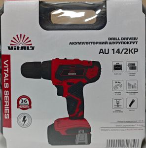 Б/в Дриль-шурупокрут акумуляторний Vitals au 14/2kp 16-000276065
