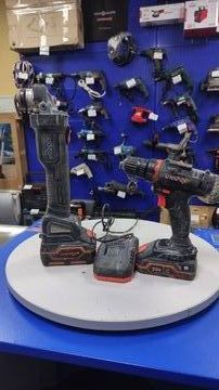 Б/в Набір інструментів Dnipro-M cd-218/ dga-201bc ultra/ 1 акб 2аh зп 01-200918183