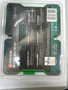 Б/в Набір свердел по бетону Parkside masonry drill bit set 01-200913265