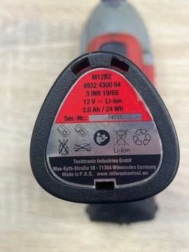 Б/у Шуруповерт Milwaukee m12 fpd2-0 01-200847988