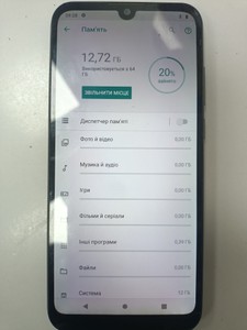 Б/в Мобільний телефон Motorola moto e6s 2/32gb 01-200936023