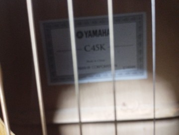 Б/в Гітара Yamaha c45k 01-200940968
