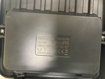 Б/в Прожектор акумуляторний Videx 500lm 5000k (vle-fso3-205) 01-200945963
