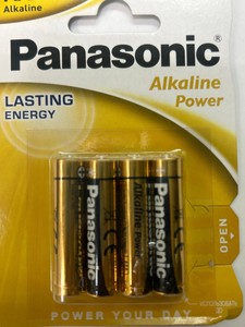 Б/в Батарейки Panasonic ааа4 01-200950332